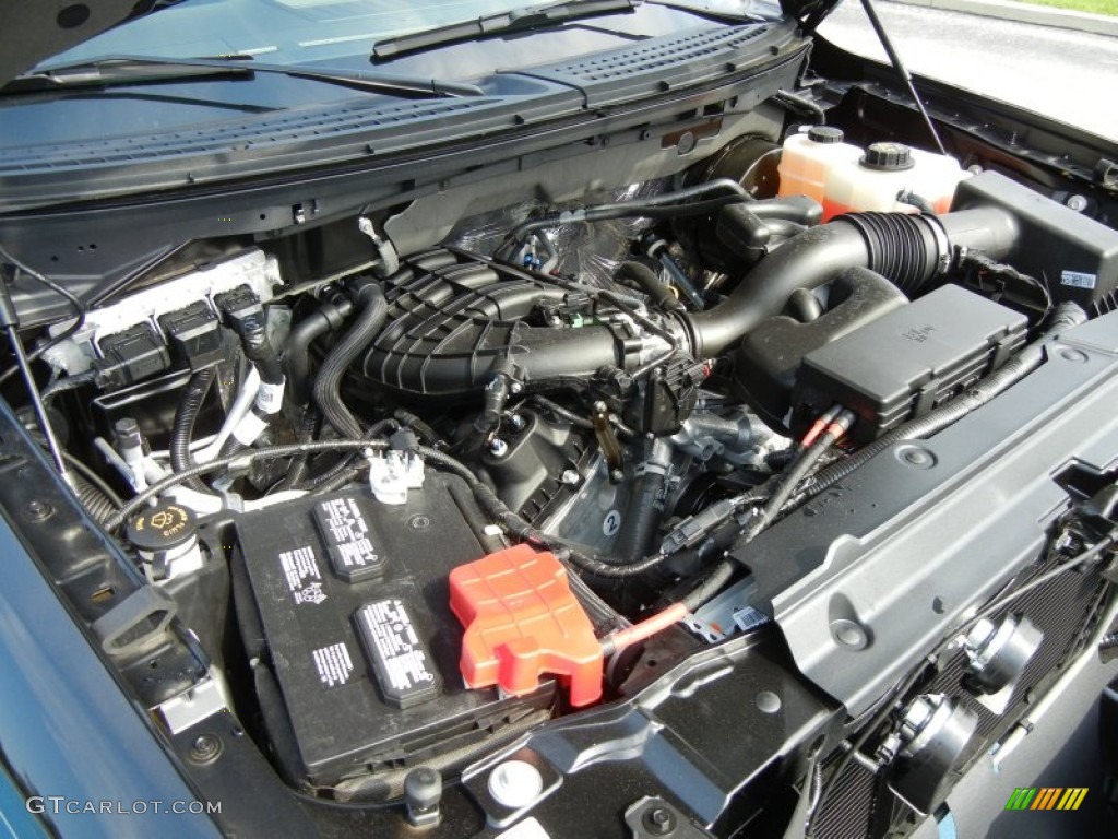 2012 Ford F150 XL Regular Cab 3.7 Liter Flex-Fuel DOHC 24-Valve Ti-VCT V6 Engine Photo #66684578