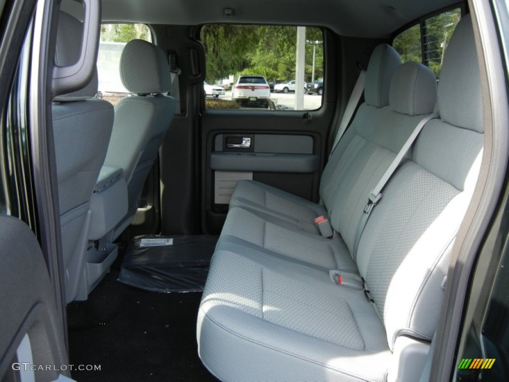 2012 Ford F150 XLT SuperCrew 4x4 Rear Seat Photo #66684644