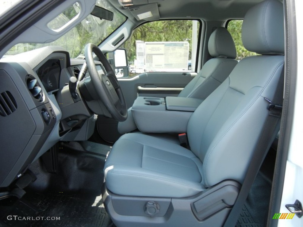 2012 Ford F350 Super Duty XL Crew Cab 4x4 Front Seat Photo #66685310