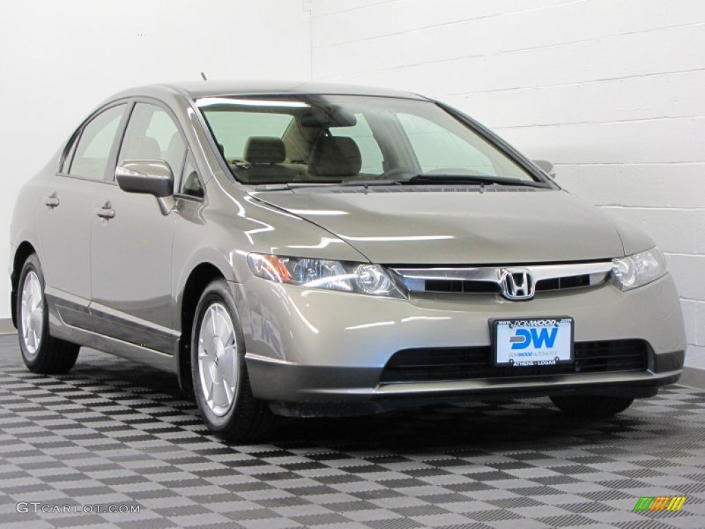 Galaxy Gray Metallic Honda Civic