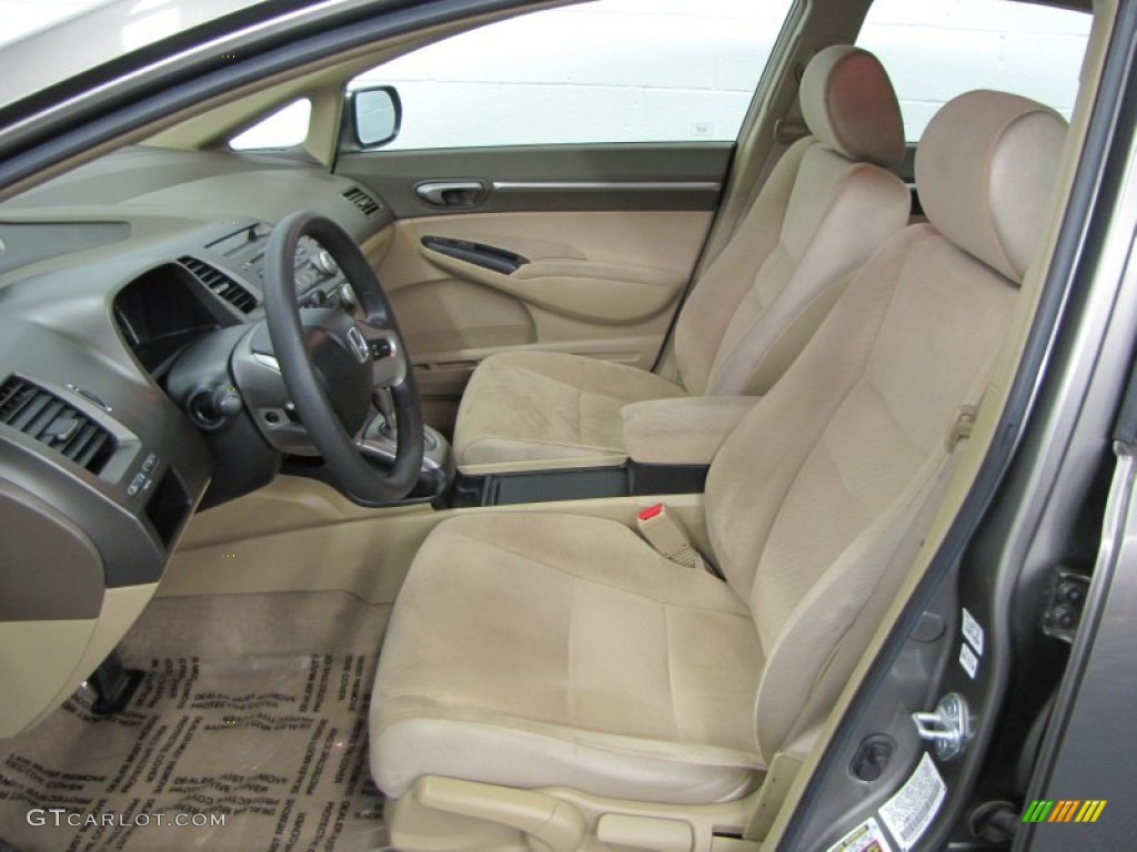 Ivory Interior 2007 Honda Civic Hybrid Sedan Photo 66685607
