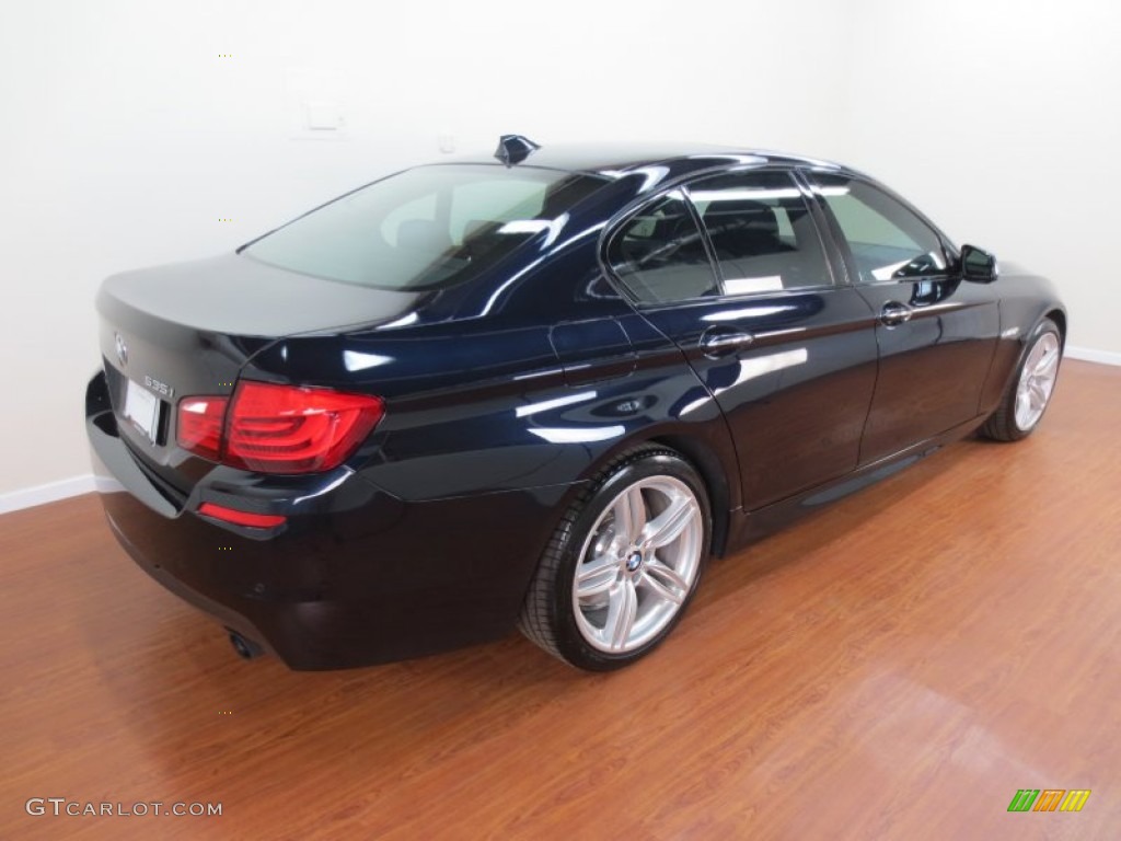 Carbon Black Metallic 2011 BMW 5 Series 535i Sedan Exterior Photo #66685712