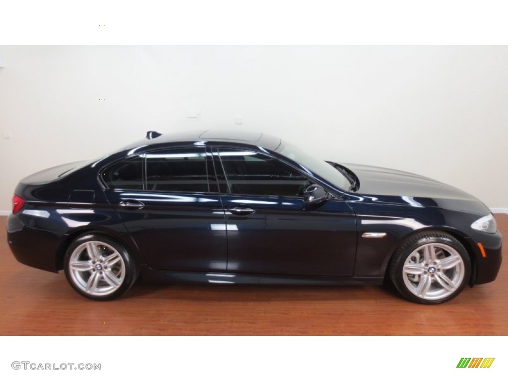 Carbon Black Metallic 2011 BMW 5 Series 535i Sedan Exterior Photo #66685730