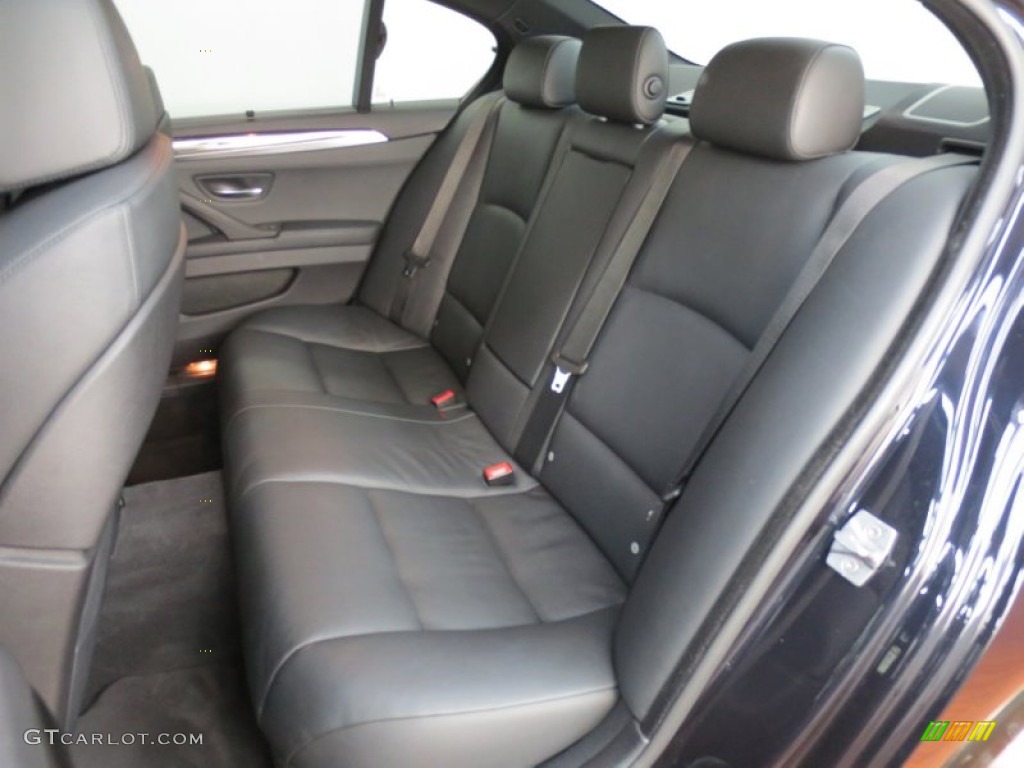 2011 BMW 5 Series 535i Sedan Rear Seat Photo #66685831