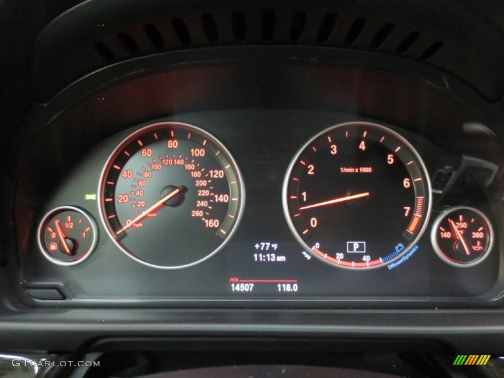 2011 BMW 5 Series 535i Sedan Gauges Photo #66685889