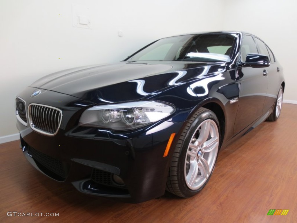 Carbon Black Metallic 2011 BMW 5 Series 535i Sedan Exterior Photo #66686069