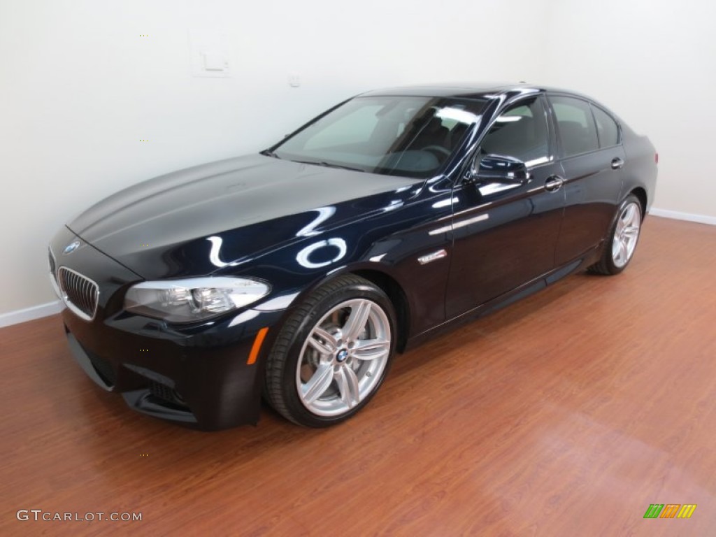 Carbon Black Metallic 2011 BMW 5 Series 535i Sedan Exterior Photo #66686078
