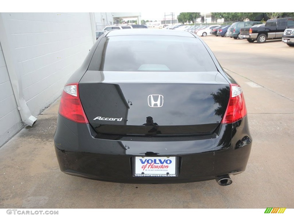 2009 Accord LX-S Coupe - Crystal Black Pearl / Black photo #23