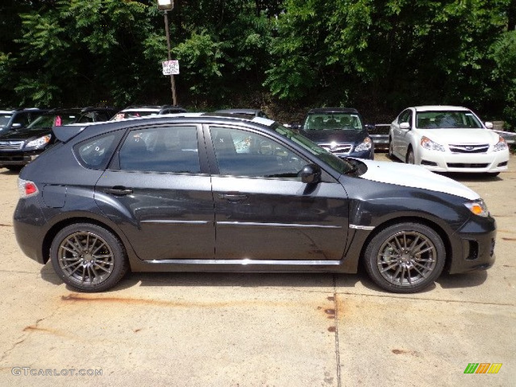 Dark Gray Metallic 2012 Subaru Impreza WRX Limited 5 Door Exterior Photo #66686873