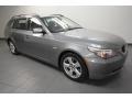 2008 Space Grey Metallic BMW 5 Series 535xi Sports Wagon  photo #1