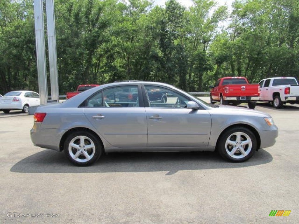 Steel Gray 2007 Hyundai Sonata SE V6 Exterior Photo #66687458