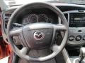 2005 Mazda Tribute Dark Flint Gray Interior Steering Wheel Photo