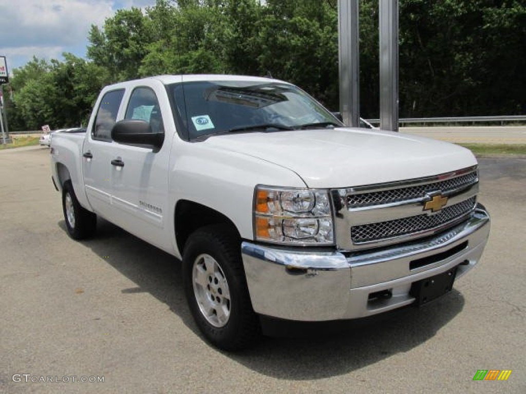 2012 Silverado 1500 LT Crew Cab 4x4 - Summit White / Ebony photo #5