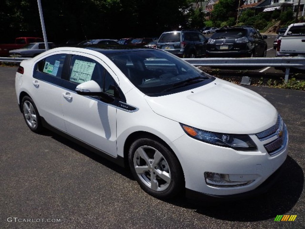 Summit White 2012 Chevrolet Volt Hatchback Exterior Photo #66688550
