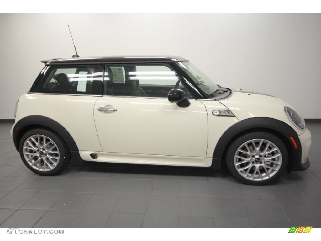 Pepper White 2012 Mini Cooper S Hardtop Exterior Photo #66688665