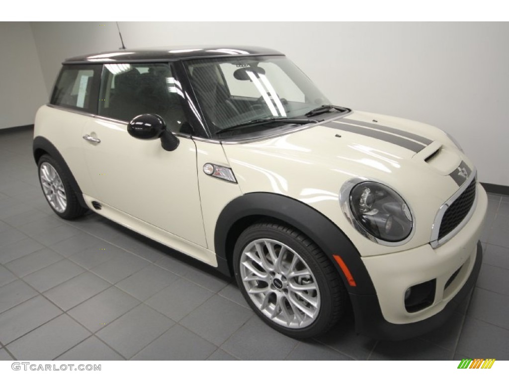 Pepper White 2012 Mini Cooper S Hardtop Exterior Photo #66688700