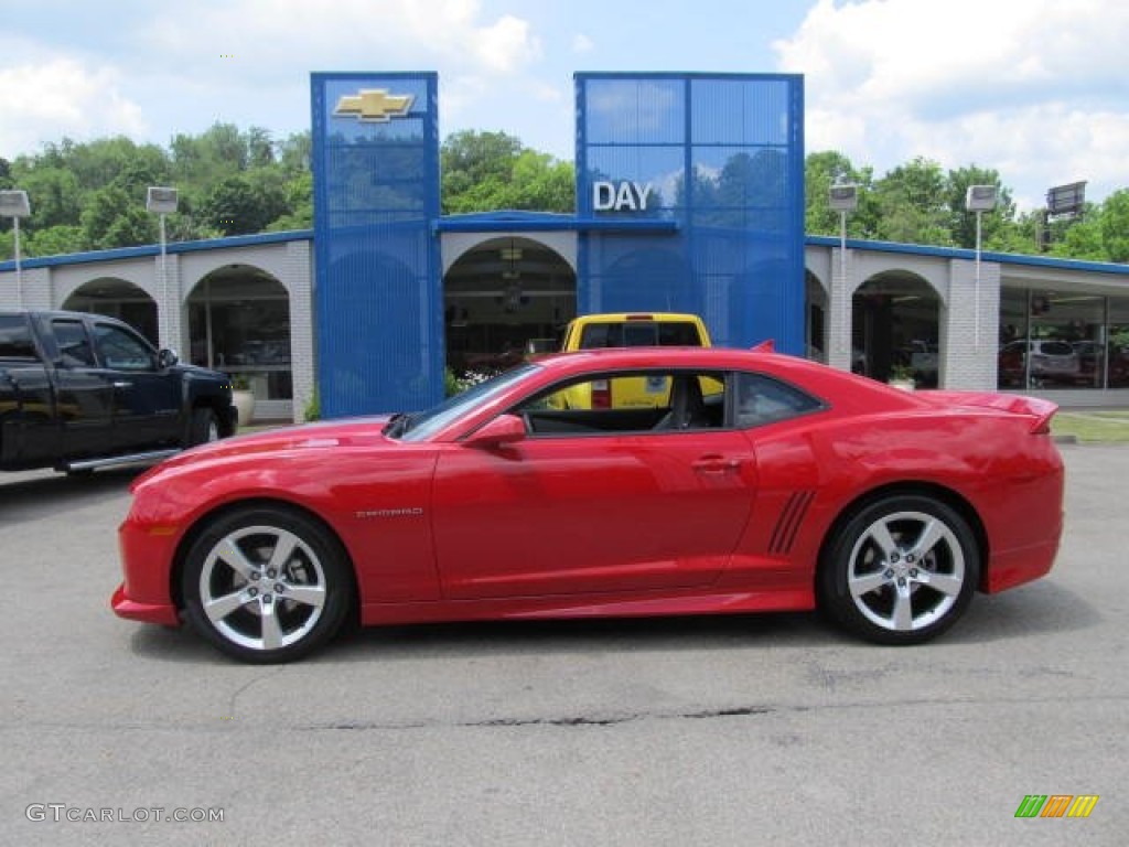 2012 Camaro LT/RS Coupe - Victory Red / Gray photo #2
