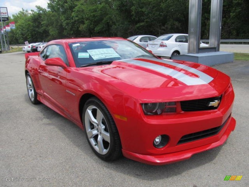 2012 Camaro LT/RS Coupe - Victory Red / Gray photo #5