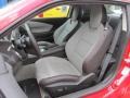2012 Chevrolet Camaro Gray Interior Front Seat Photo