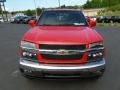 2012 Inferno Orange Metallic Chevrolet Colorado LT Extended Cab 4x4  photo #2