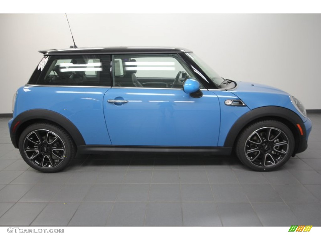 Bayswater Kite Blue Metallic 2012 Mini Cooper S Hardtop Bayswater Package Exterior Photo #66689198