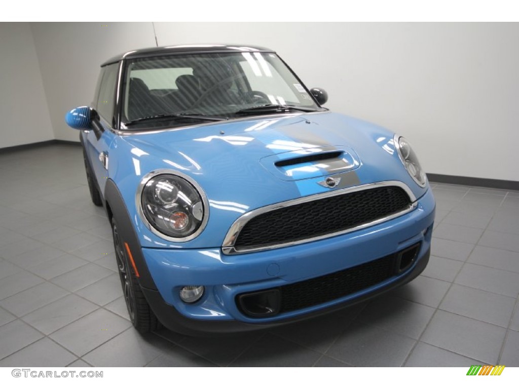 Bayswater Kite Blue Metallic 2012 Mini Cooper S Hardtop Bayswater Package Exterior Photo #66689222