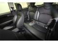 2012 Mini Cooper Bayswater Punch Rocklite Anthracite Leather Interior Rear Seat Photo