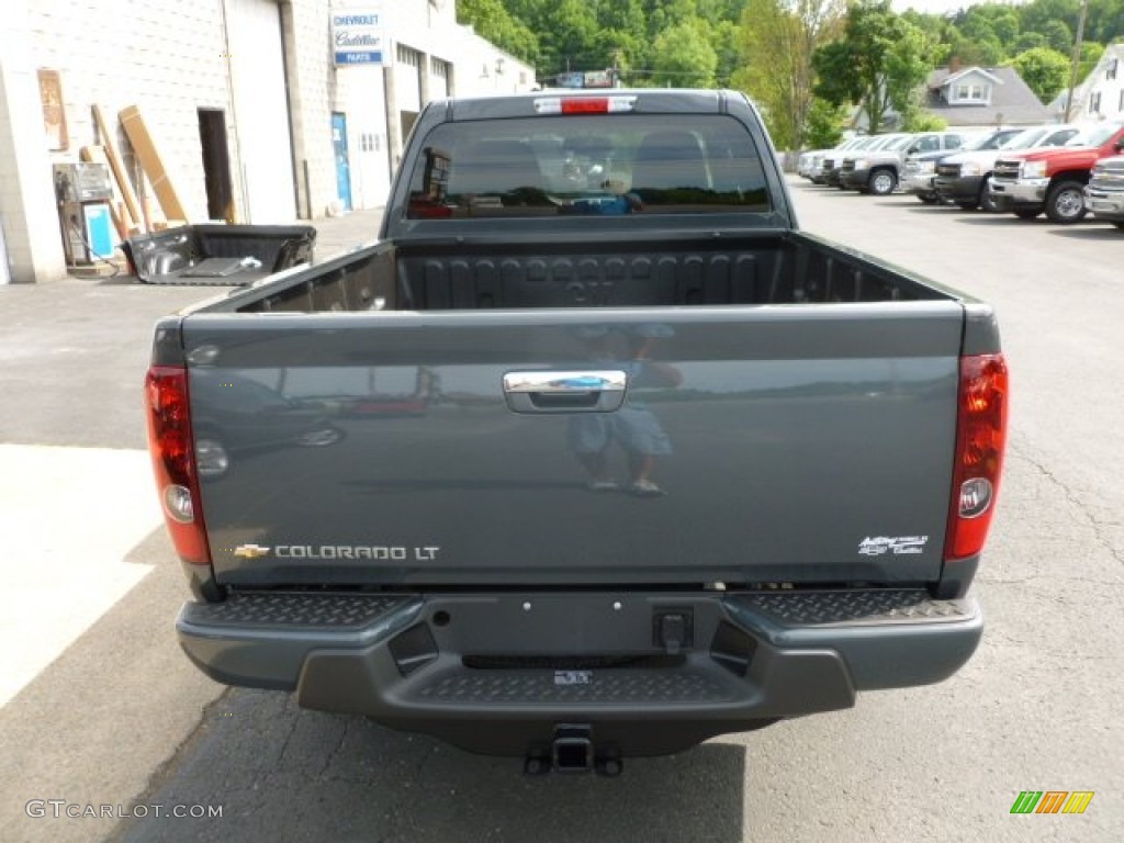 Dark Gray Metallic 2012 Chevrolet Colorado LT Extended Cab 4x4 Exterior Photo #66689396