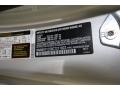 A62: White Silver Metallic 2012 Mini Cooper Roadster Color Code