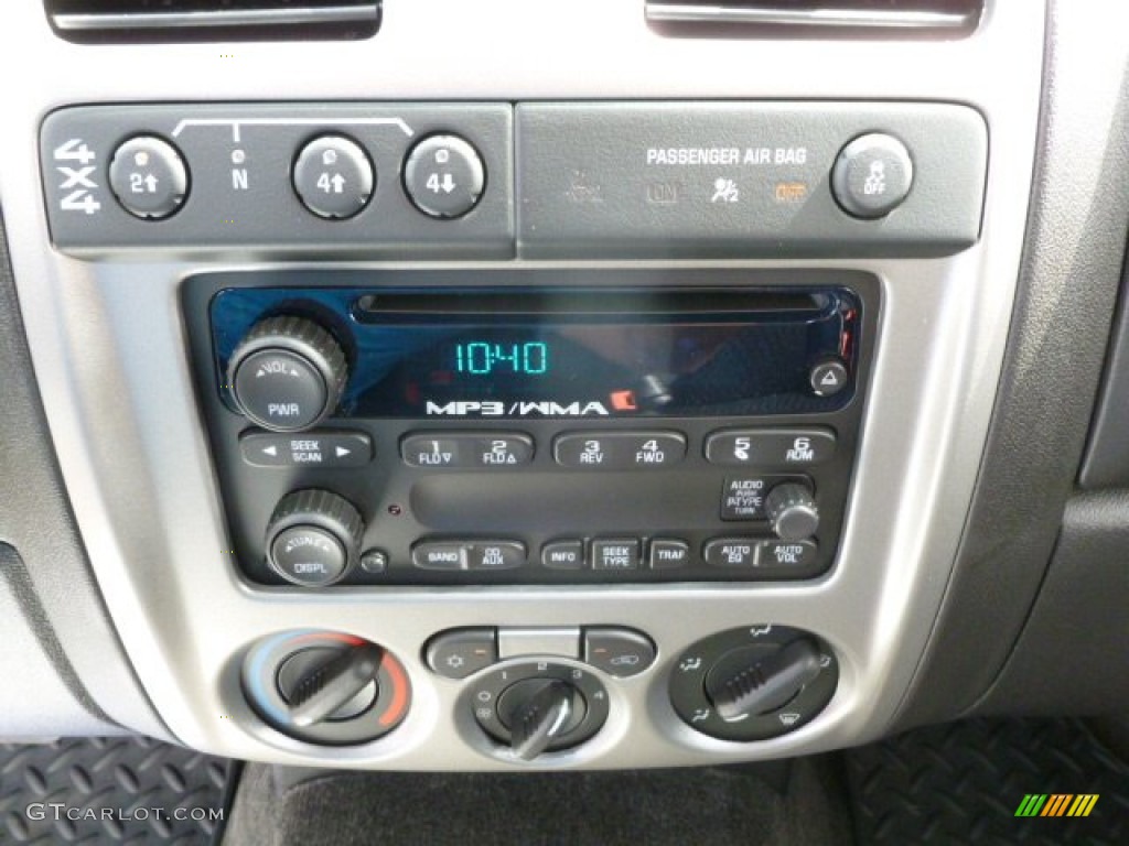 2012 Chevrolet Colorado LT Extended Cab 4x4 Controls Photo #66689516