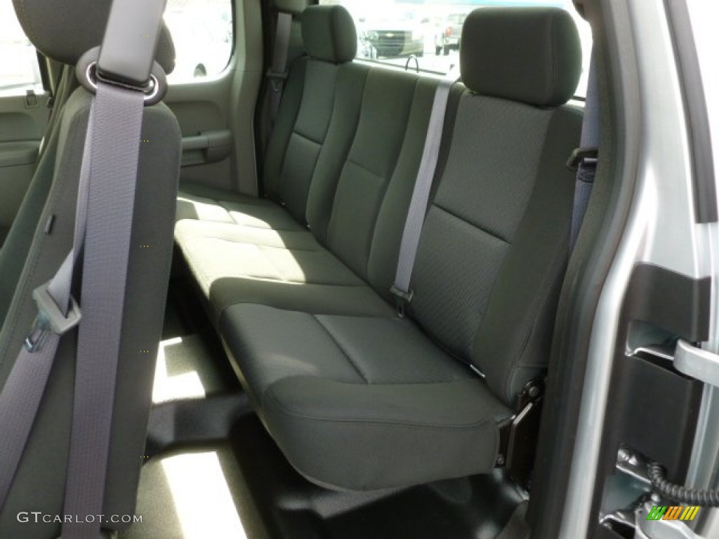 2012 Silverado 1500 Work Truck Extended Cab 4x4 - Silver Ice Metallic / Dark Titanium photo #14