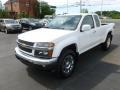 2012 Summit White Chevrolet Colorado LT Extended Cab 4x4  photo #3