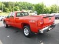 2012 Victory Red Chevrolet Silverado 1500 Work Truck Extended Cab 4x4  photo #5