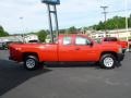 2012 Victory Red Chevrolet Silverado 1500 Work Truck Extended Cab 4x4  photo #8