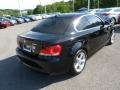 2009 Jet Black BMW 1 Series 128i Coupe  photo #7