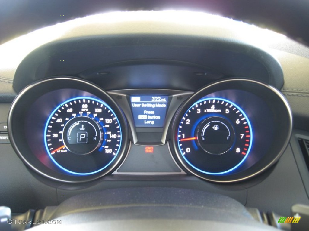 2013 Hyundai Genesis Coupe 2.0T Gauges Photo #66691910