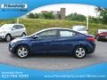 2013 Atlantic Blue Hyundai Elantra GLS  photo #2