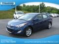 2013 Atlantic Blue Hyundai Elantra GLS  photo #3