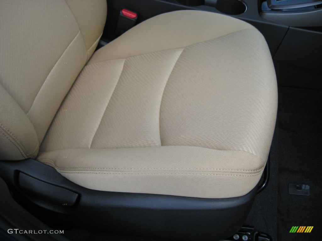 2013 Elantra GLS - Atlantic Blue / Beige photo #21