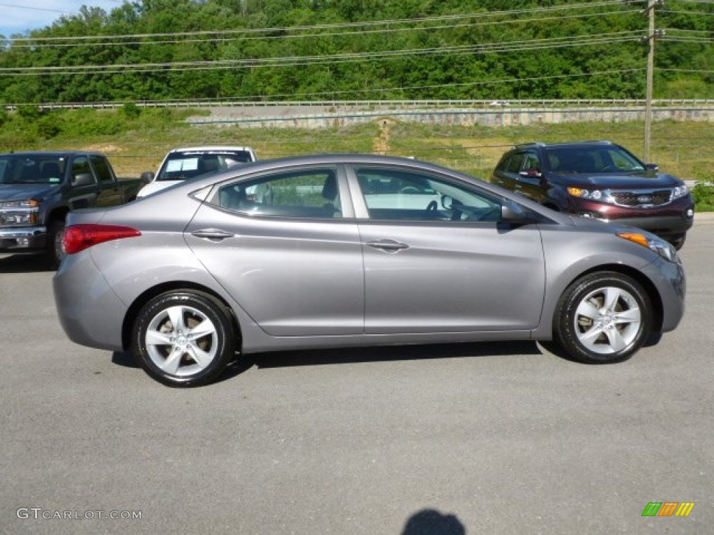 Titanium Gray Metallic 2011 Hyundai Elantra GLS Exterior Photo #66692180