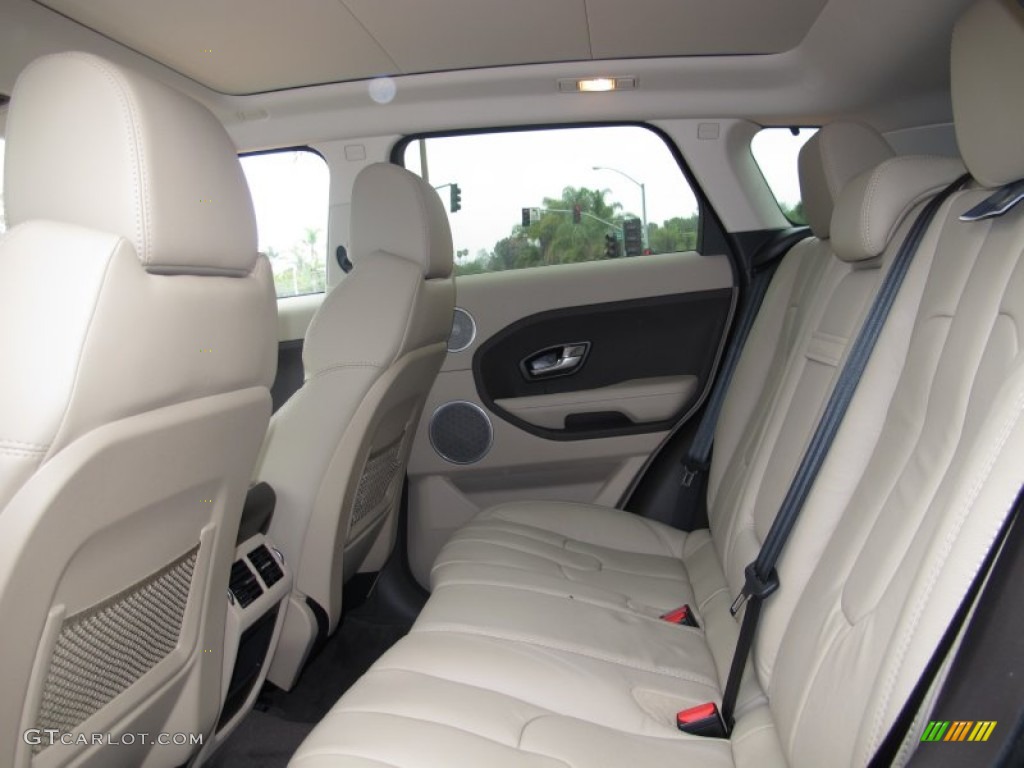 2012 Land Rover Range Rover Evoque Pure Rear Seat Photo #66692822