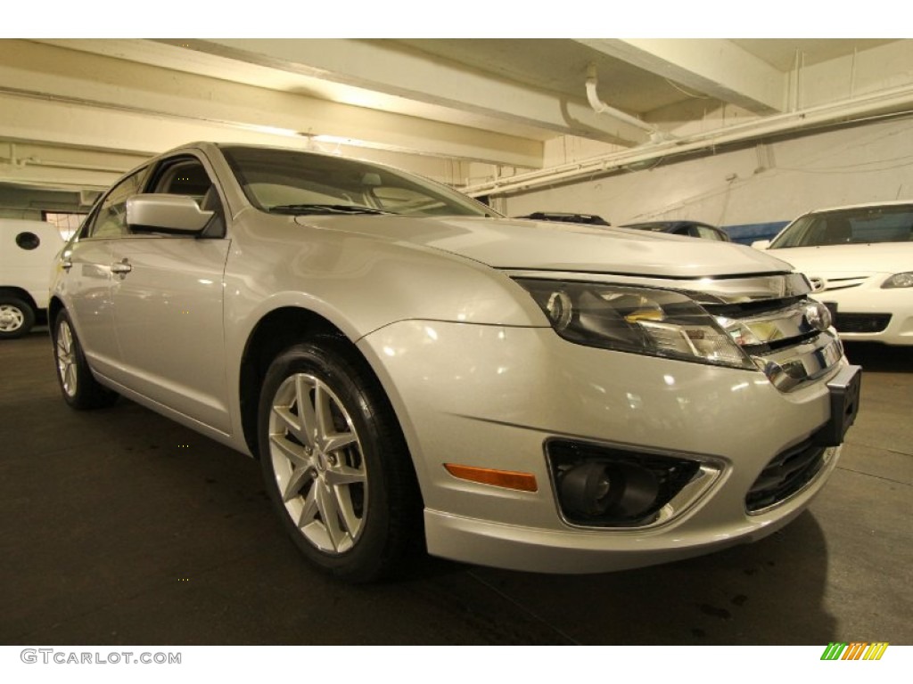 2010 Fusion SEL V6 - Brilliant Silver Metallic / Medium Light Stone photo #8