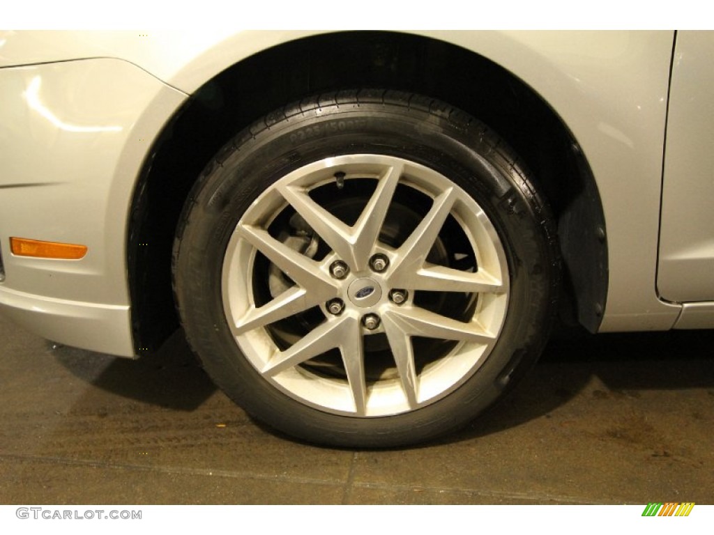 2010 Fusion SEL V6 - Brilliant Silver Metallic / Medium Light Stone photo #9