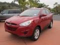 2012 Garnet Red Hyundai Tucson GLS  photo #1