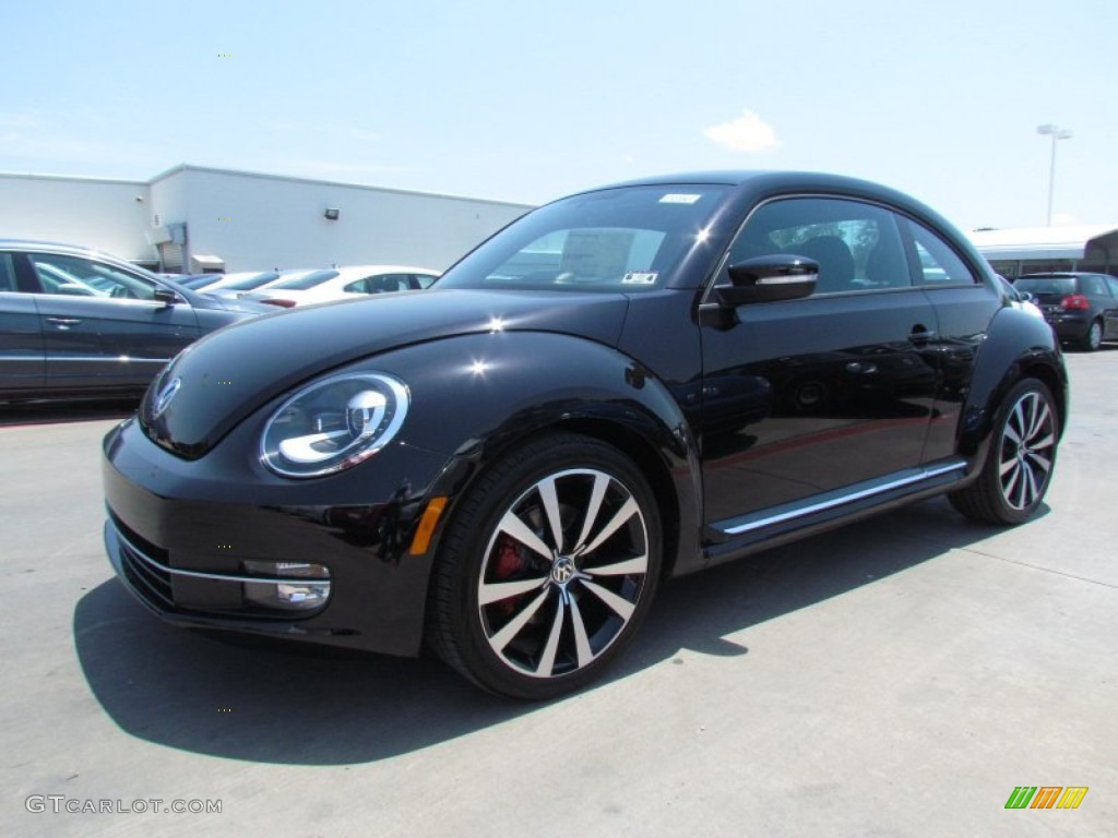 Deep Black Pearl Metallic 2012 Volkswagen Beetle Turbo Exterior Photo #66693467