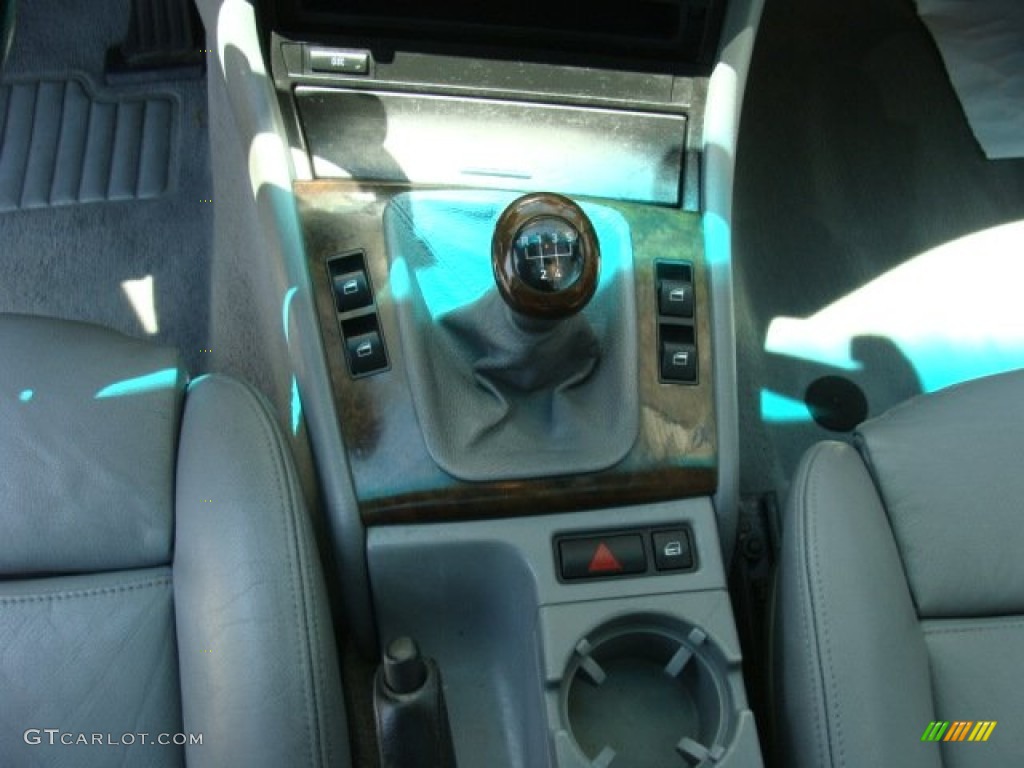 2001 3 Series 325i Coupe - Titanium Silver Metallic / Black photo #13
