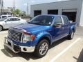 2011 Blue Flame Metallic Ford F150 XLT SuperCrew  photo #1
