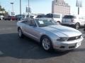 2012 Ingot Silver Metallic Ford Mustang V6 Premium Convertible  photo #1