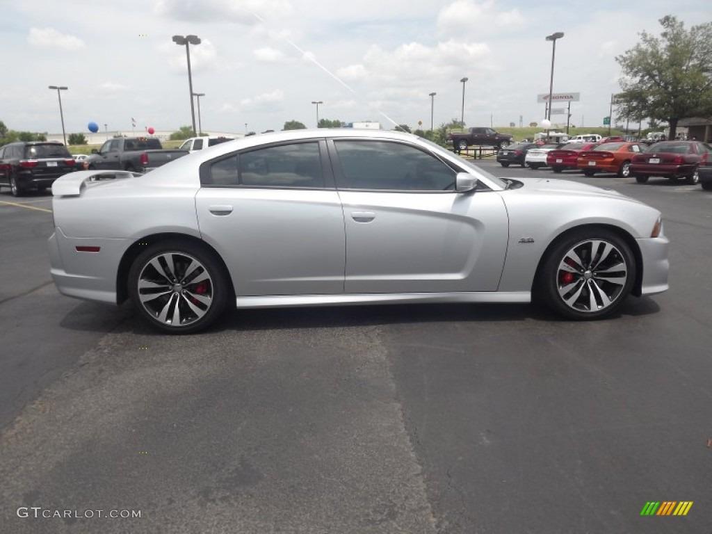 Bright Silver Metallic 2012 Dodge Charger SRT8 Exterior Photo #66695726