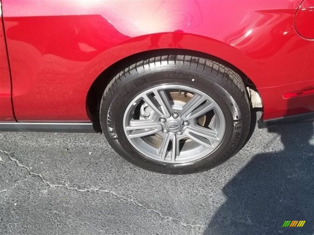2012 Ford Mustang V6 Premium Convertible Wheel Photo #66695759